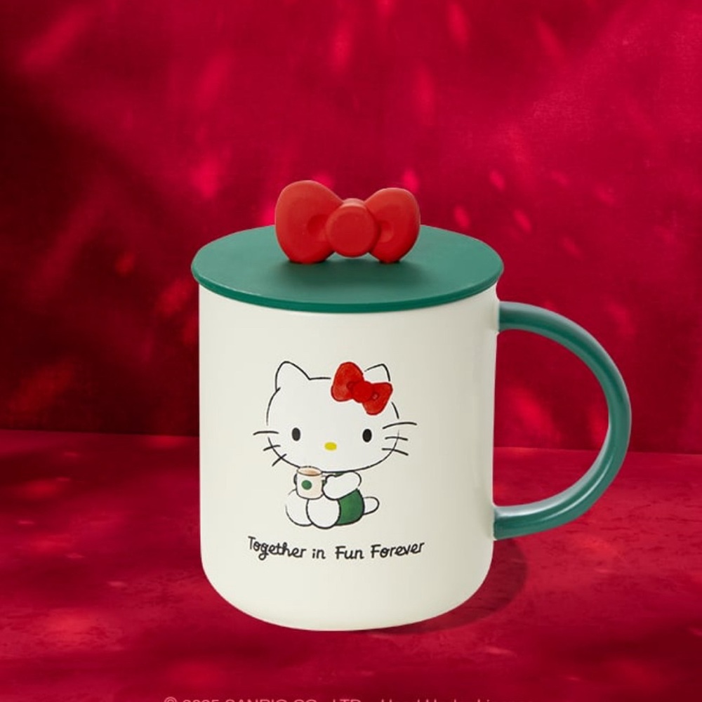 Starbucks Hello Kitty Mug w/ Lid